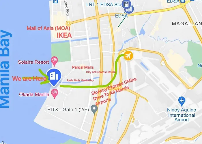 Apartment Playful 1br With Magnificant Bayview Garden View Near Okada Solaire Aiports With Free Parking *